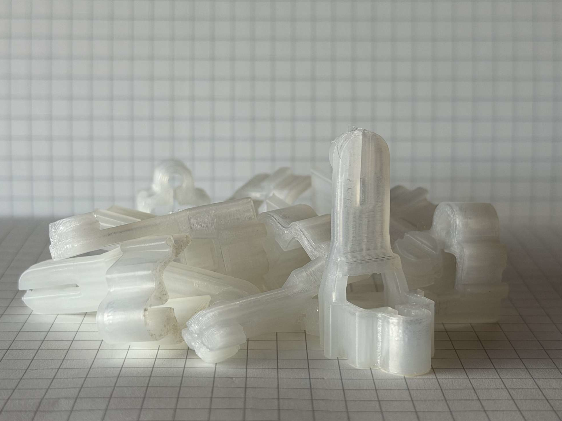 Example of a restored automotive part after 3D engineering process